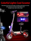 60V 5600W Dual Drive Electric Scooter 80km/h Foldable with Seat