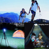 100 Watt LED Tent Light Rechargeable Lantern Portable Emergency Night