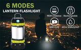 Long Use Camping Lantern Rechargeable LED Torch Waterproof