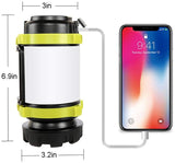 Long Use Camping Lantern Rechargeable LED Torch Waterproof