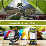 Long Use Camping Lantern Rechargeable LED Torch Waterproof