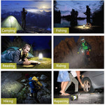 Long Use Camping Lantern Rechargeable LED Torch Waterproof