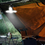 Folding Solar LED Camping Lamp Lighting Leaf