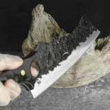 Stainless Steel Meat Cleaver Hammer Knife