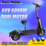 13inch Tire Fast Speed 100km/h Power Motor Scooter Long Range Easy Folding