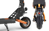 600W Super Motor Up To 50KM/H Off Road Tires Electric Scooter 48V 15AH Disc Brakes