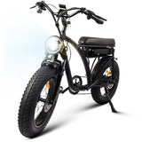 20 Inch 4.0 Fat Tire Moped Bicycle 1000W Brushless Motor 48V 13AH Lithium Battery