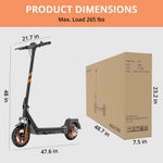 Electric Scooters 10 Inch Smart Skateboard 500W Motor 35 KM/H Max Speed Shock Absorption Folded E-Scooter