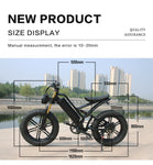 20-inch 4.0 fat tire e-bike racing off-road bicycle electric