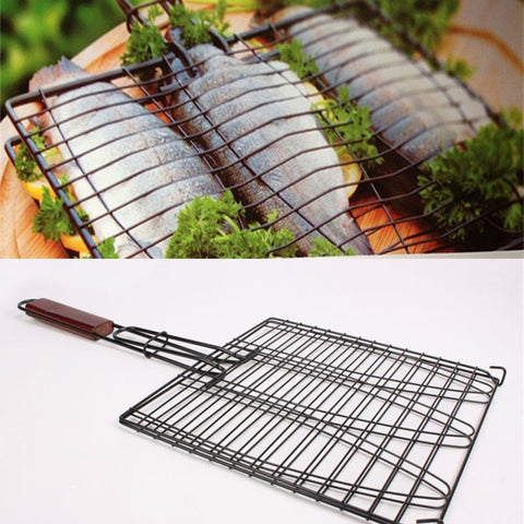 Non-stick Triple Grilling Basket