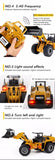 Remote Control Metal Wheel Loader Front Loader