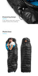 Lightweight Goose Down Sleeping Bag Winter