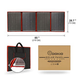 18V/36V 200W Portable Solar Panel - activityasset