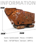 Sandcrawler Assembly Kits Model Building Blocks Bricks