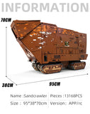 Sandcrawler Assembly Kits Model Building Blocks Bricks