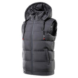 9 Areas Heated Hooded Vest Waterproof