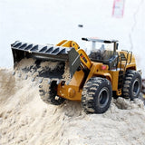 Remote Control Metal Wheel Loader Front Loader