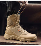 High-Quality Leather Military Combat Boots