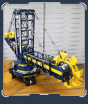 RC Motorized Bucket Wheel Excavator Building  Model