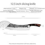 Kitchen Knife High Carbon Steel Chefs Knife Forged