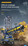 RC Motorized Bucket Wheel Excavator Building  Model