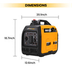 2300W Gas Powered Generator Silent - activityasset