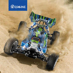 4WD Brushless RC Car 75km/h High-Speed Remote Control Car w/ 2800mAh Battery Metal Chassis