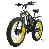 Electric Mountain Bike with Dual 500W Motors 31.1MPH 43.5 Miles Commuter Bicycle 48V 17.5Ah Battery MAX 50 km/h