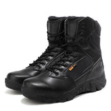 High-Quality Leather Military Combat Boots