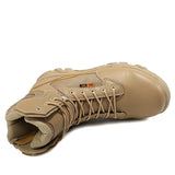 High-Quality Leather Military Combat Boots