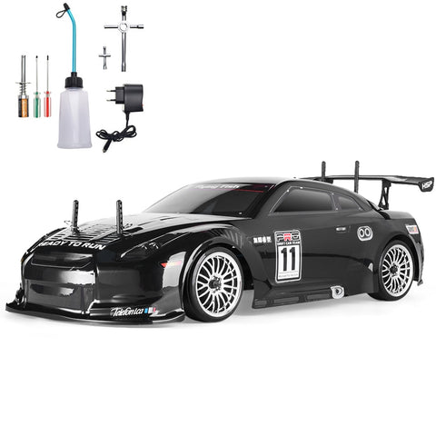 On Road Racing Two Speed Drift Vehicle 4x4 Nitro Gas Power High-Speed Remote Control Car