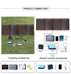 18V/36V 200W Portable Solar Panel - activityasset