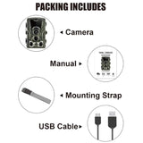 Trail Camera With Night Vision Motion Activated