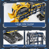 RC Motorized Bucket Wheel Excavator Building  Model