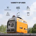 2300W Gas Powered Generator Silent - activityasset