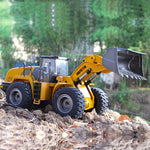 Remote Control Metal Wheel Loader Front Loader