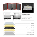 18V/36V 200W Portable Solar Panel - activityasset