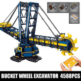 RC Motorized Bucket Wheel Excavator Building  Model