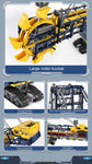 RC Motorized Bucket Wheel Excavator Building  Model