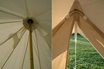 Waterproof Cotton Canvas Bell Tent with Stove Jacket