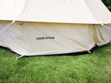 Waterproof Cotton Canvas Bell Tent with Stove Jacket