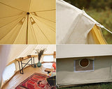 Waterproof Cotton Canvas Bell Tent with Stove Jacket