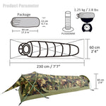 Ultralight 3 Season Tent with Mosquito Net - activityasset