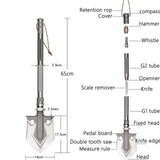 Folding Shovel Tactical Multi-tool - activityasset