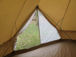 Waterproof Cotton Canvas Bell Tent with Stove Jacket