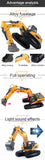 Full Metal Huina 1580 V4 RC Excavator