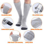 Heated Socks 100% Cotton Rechargeable