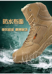 High-Quality Leather Military Combat Boots