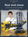 RC Motorized Bucket Wheel Excavator Building  Model