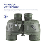 10X50 High Power Binoculars with Rangefinder Compass